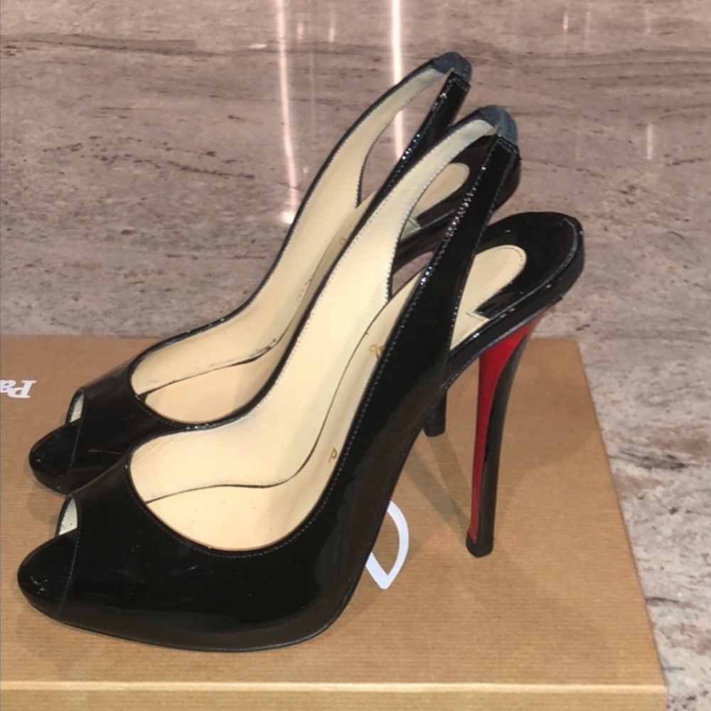 Christian Louboutin Gamma Talon 120 Patent